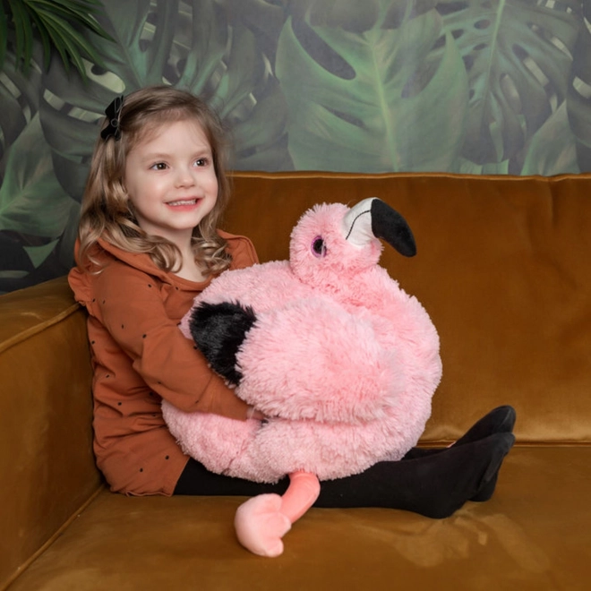 Warm Plush Pillow Flamingo 3-in-1