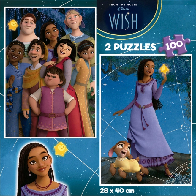 Educa Puzzle Wish 2x100 Pieces