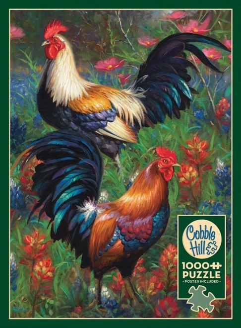 Cobble Hill Rooster Puzzle 1000 Pieces