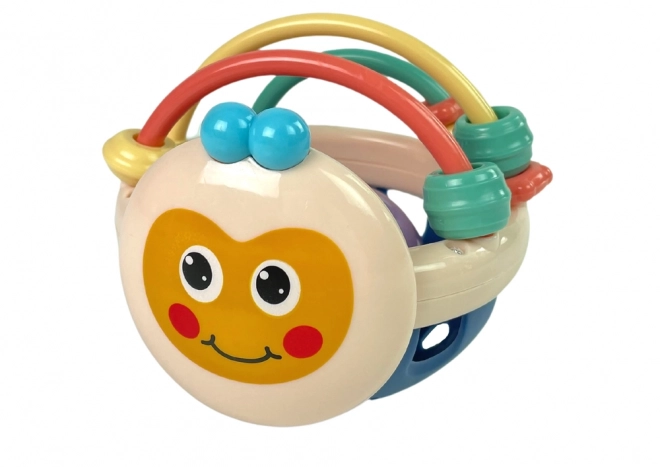 Pastel Baby Rattle Ball