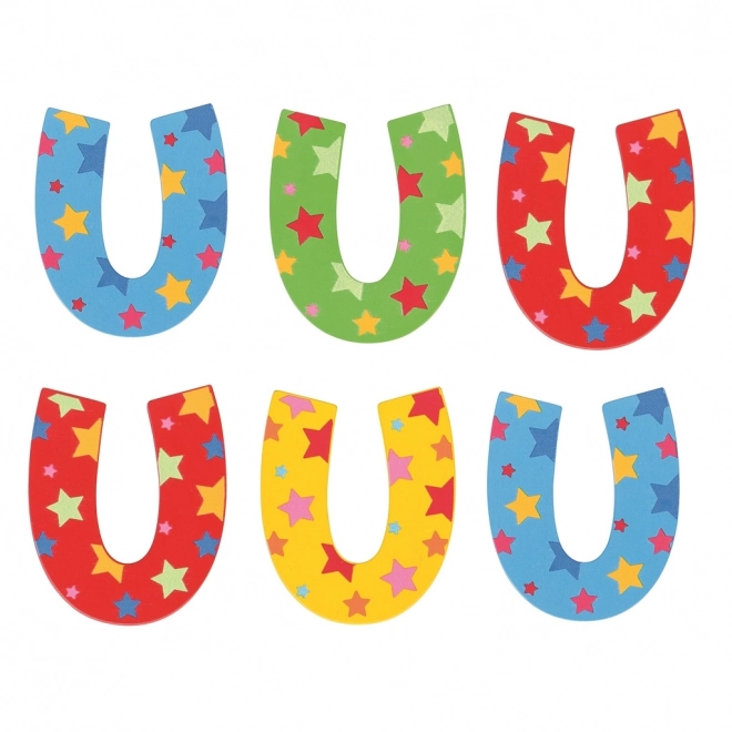 Bigjigs Toys Star Letter U