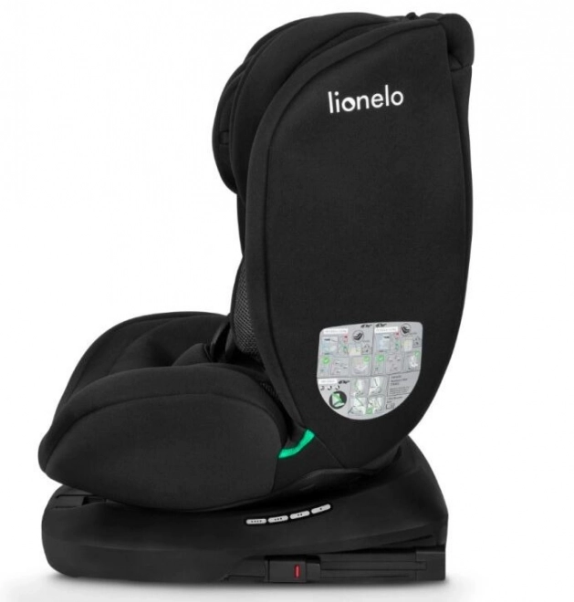 Lionelo Rotating Car Seat Bastiaan i-Size 40-150 cm Black Grey – Black Carbon