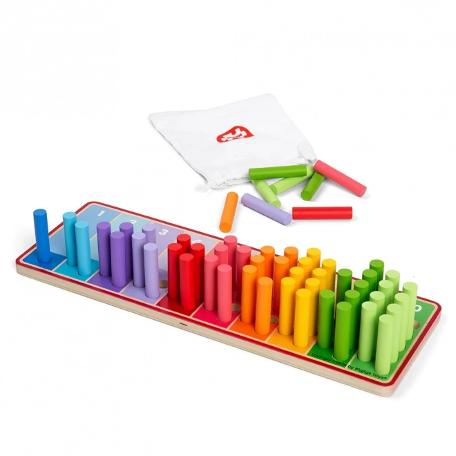 Bigjigs Toys Rainbow Counting Sticks