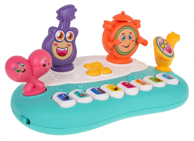 Interactive Baby Piano with Instrument Sounds