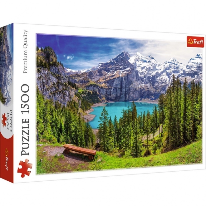 Lake Oeschinen Alps Switzerland Puzzle