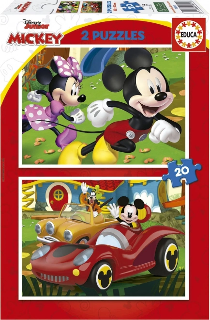 Educa Puzzle Mickey Mouse Amusement Park