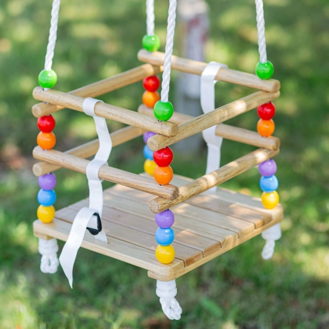 Wooden Bead Swing