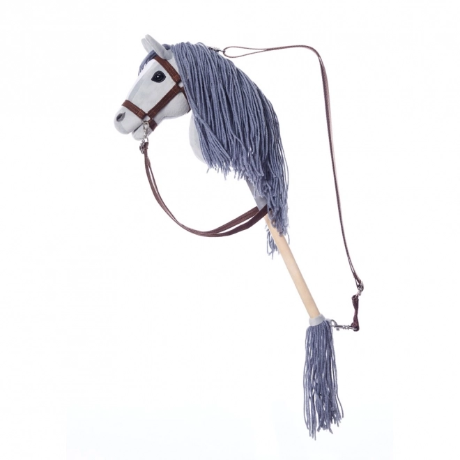 Gray Hobby Horse HOPPIHORSE