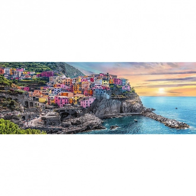 Panorama Puzzle Vernazza Sunset Italy