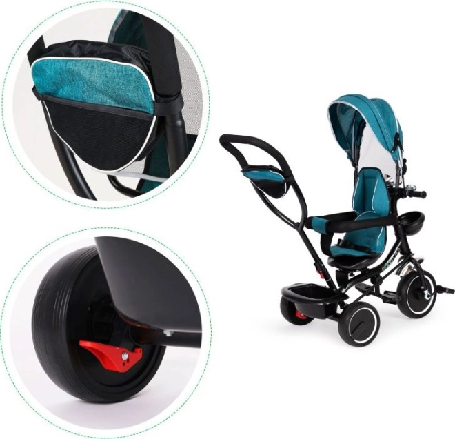 Comfortable and safe swivel seat
