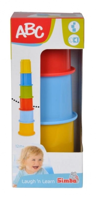 Colorful Stacking Cups