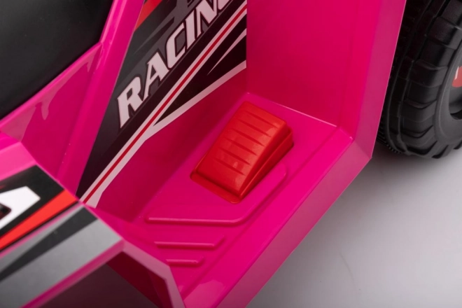 Fekete pedálos gokart széles felfújható kerekekkel