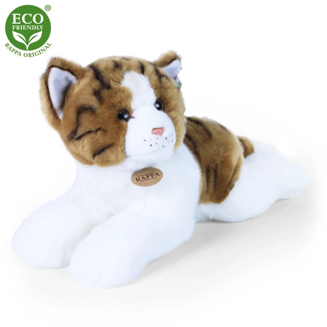 Plush Lying Cat 50 cm Eco-Friendly