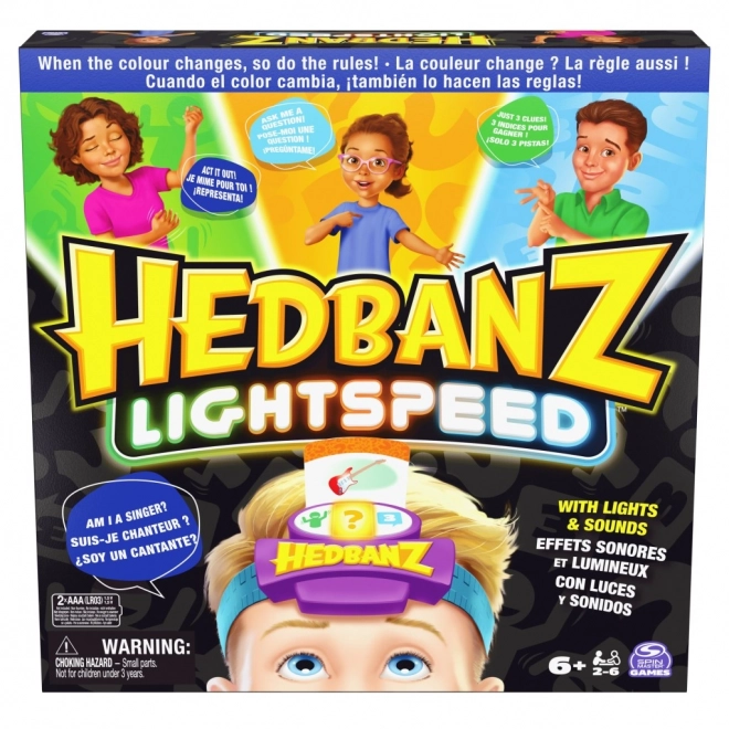 Hedbanz Lightspeed Game