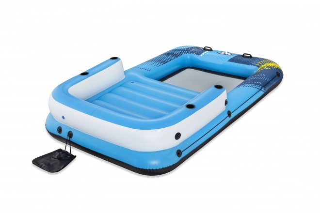 Inflatable Floating Island 4-Person with Sunshade