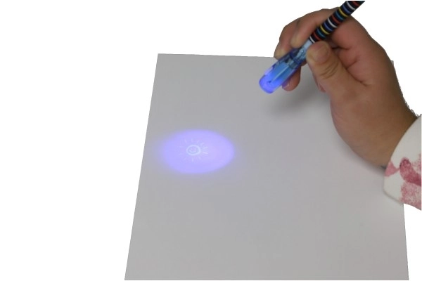 Secret Pen with Invisible Ink and UV Light