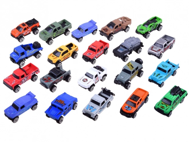 Large Set of Off-Road Die-Cast Cars