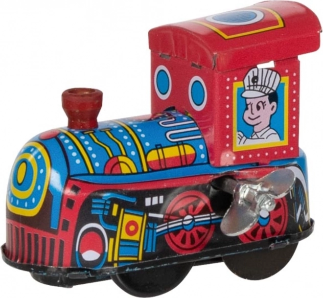 Wind-Up Metal Locomotive by GOKI