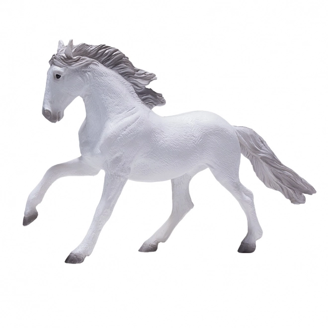 White Lusitano Horse Figurine by Mojo