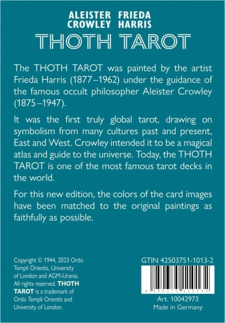 Crowley Tarot Deluxe Cards