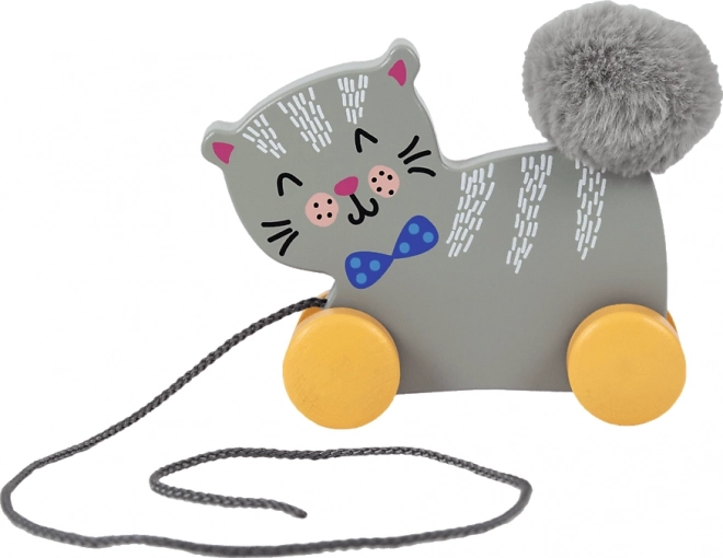 Pull-Along Kitten Toy