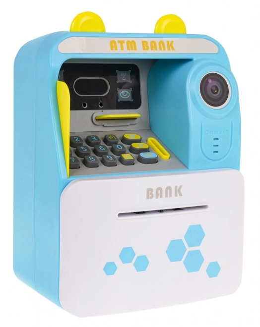 Interactive ATM Piggy Bank with Face ID