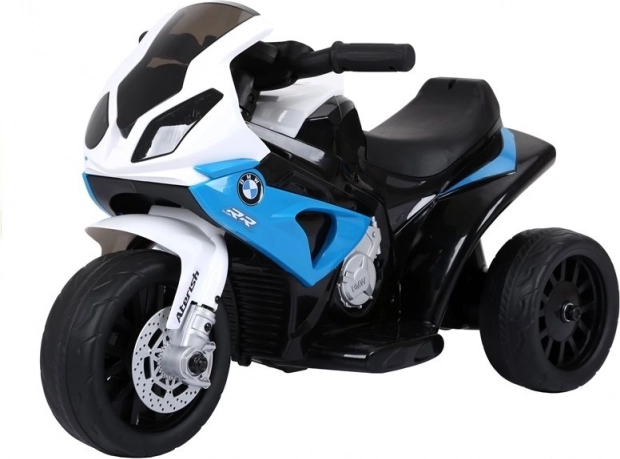 Battery-powered motor BMW S1000RR three-wheel blue