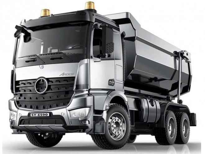 Mercedes Arocs Metal Dump Truck with Remote Control