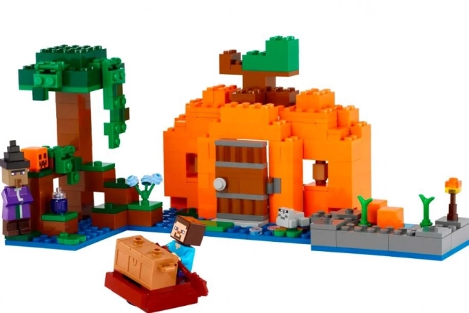 Lego Minecraft Pumpkin Farm Set