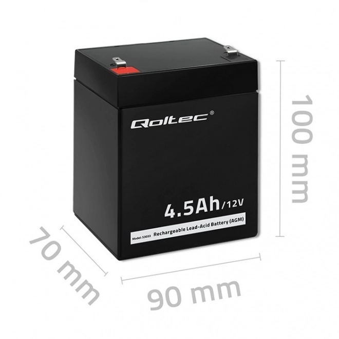 Reliable AGM Battery 12V 4.5Ah