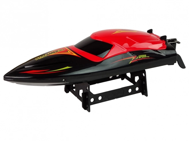 Red RC Speedboat 35 km/h