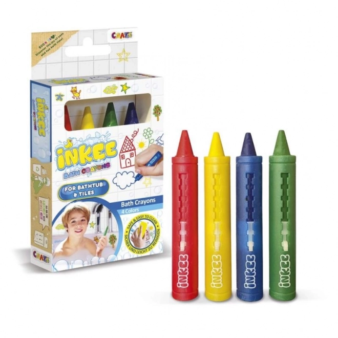 Inkee Bath Crayons Set