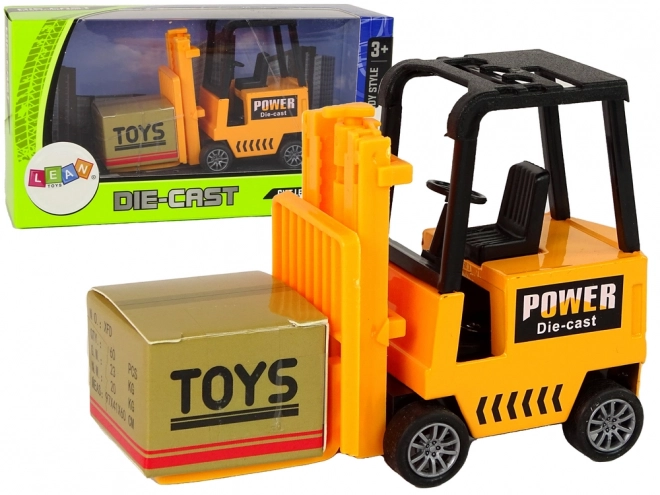 Friction-Powered Toy Forklift