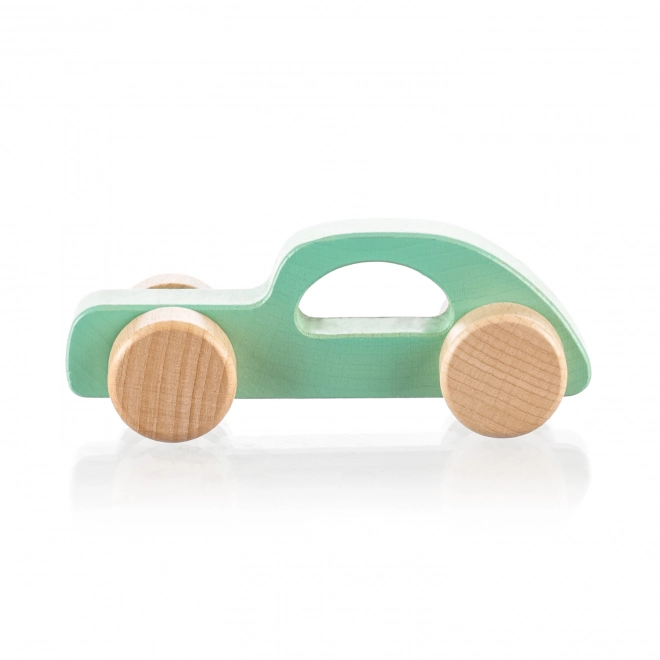 Wooden Sports Car Toy - Mint