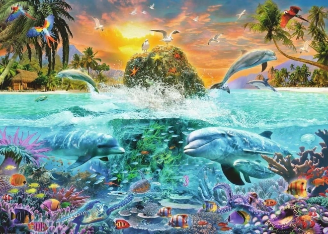 Ravensburger Undersea Island Puzzle 1000 Pieces