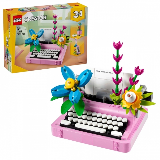 Lego Creator Flower Typewriter