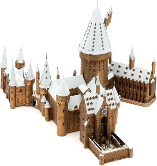 Zasněžený HOGWARTS pro maximální efekt