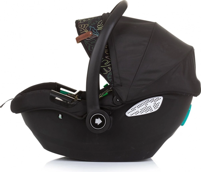 Chipolino Baby Car Seat Duo Smart I-Size Obsidian Leaves