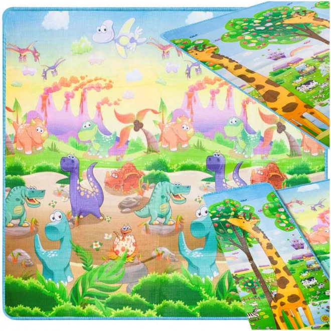 Educational Foam Play Mat Zoo Theme