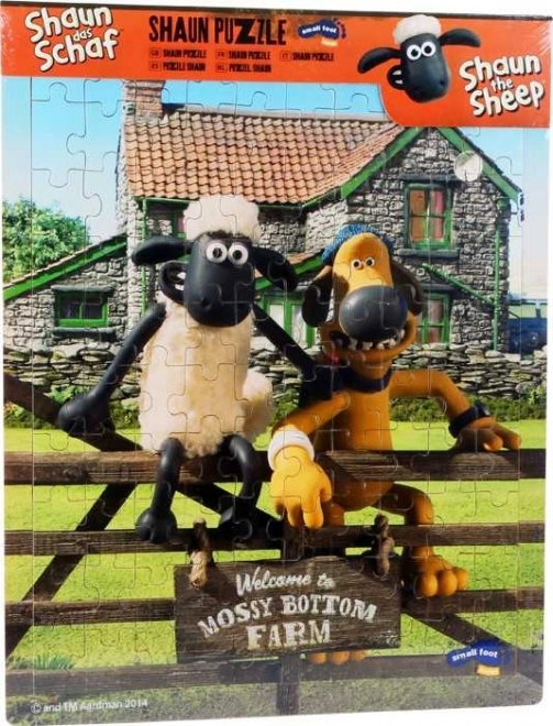 Small Foot Sheep Shaun Wooden Puzzle