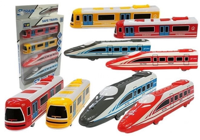 Pendolino Train Car Set Different Models