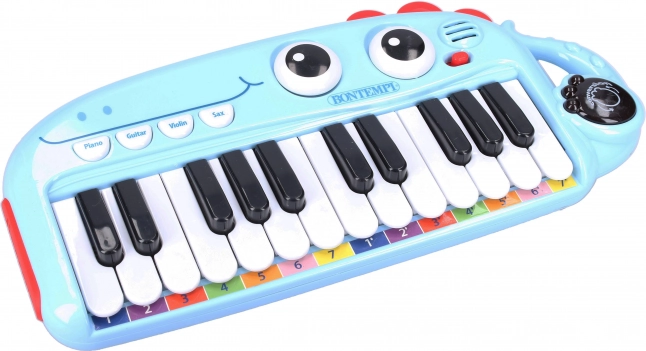 Bontempi elektrische piano blauw