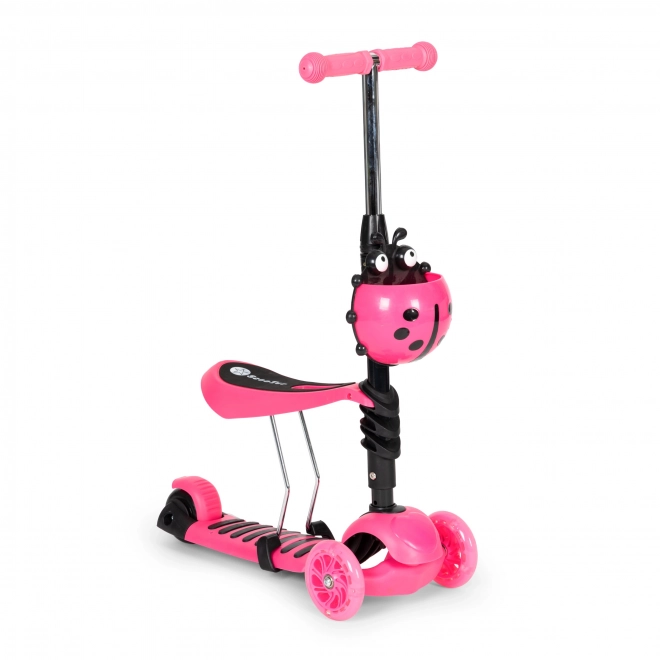 3-Wheel Ladybug 5-in-1 LED Balance Scooter