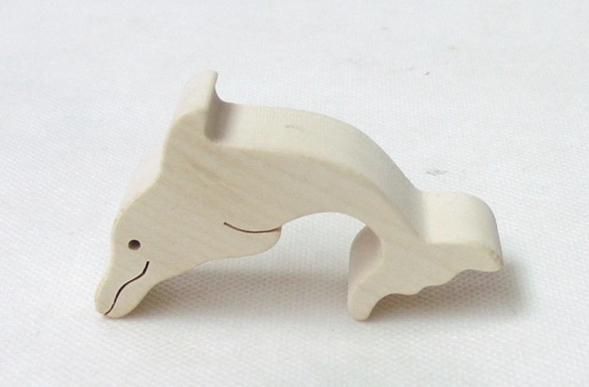 Wooden Dolphin Toy