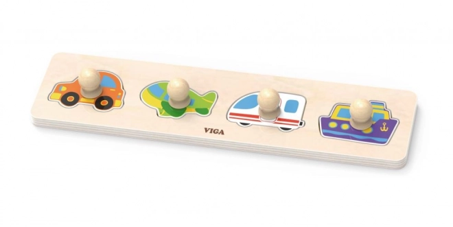 Wooden Transportation Puzzle