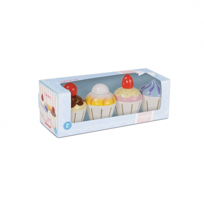 Le Toy Van Wooden Cupcake Set