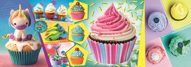 Panoramic Cupcake Puzzle 1000 Pieces