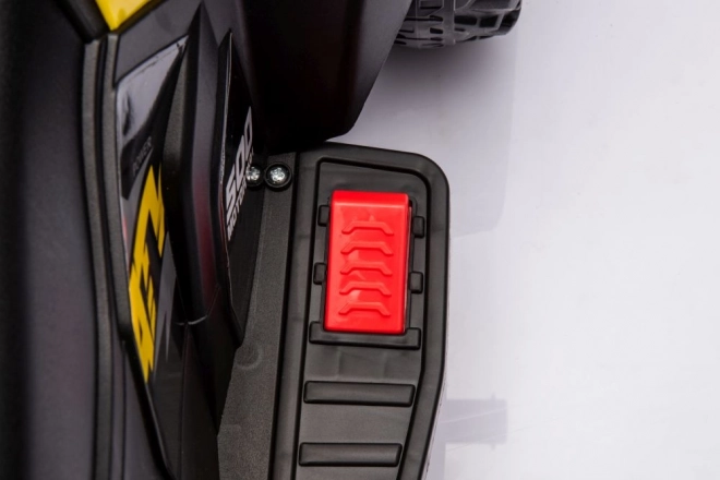 Quad elettrico per bambini giallo