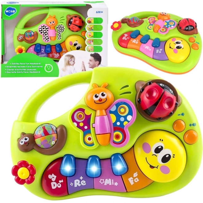 Musical Caterpillar Piano for Babies