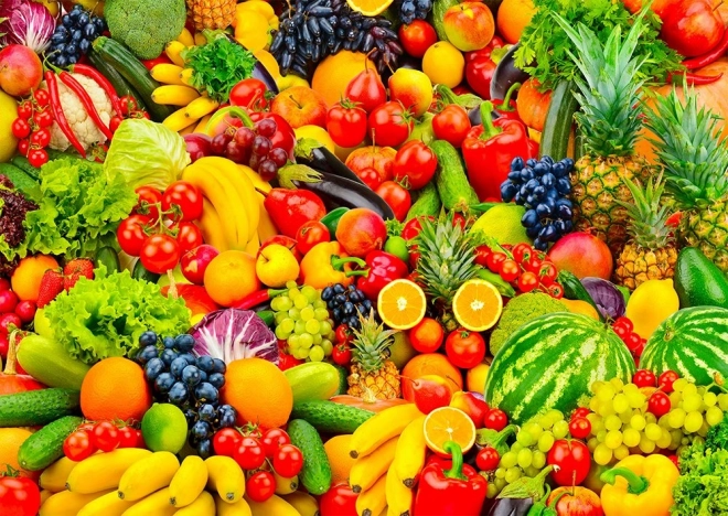 Geniet van puzzel Fruit en groenten 1000 stukjes